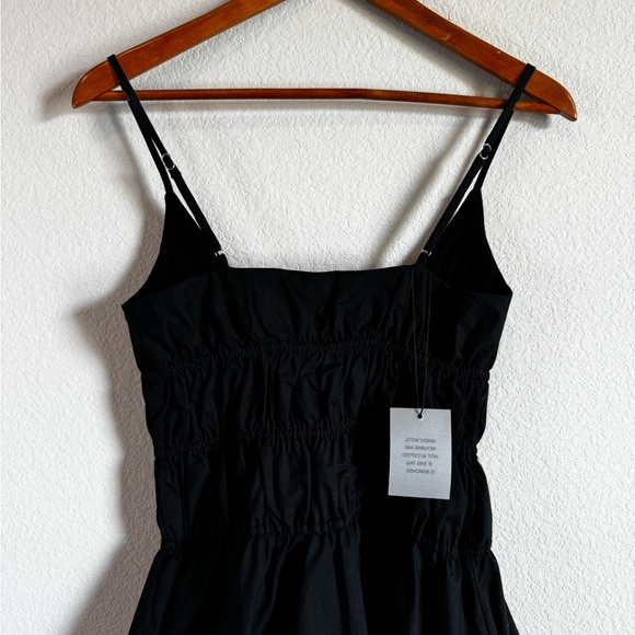 Tularosa Women's Donna Black Fit & Flare Smocked Mini Dress Size XS - Picture 6 of 9